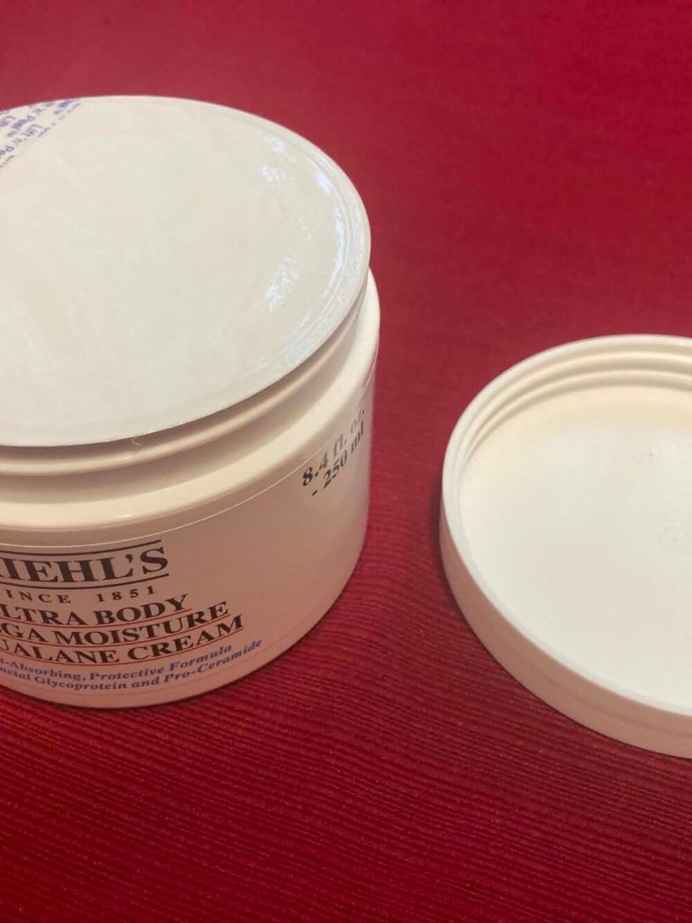 New Sealed Kiehl's Ultra Body Mega Moisture Squalane Cream 8.4oz Full Size - Picture 8 of 14